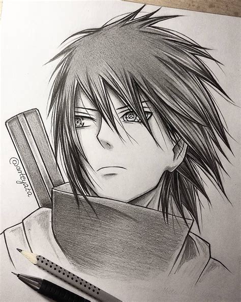 sasuke uchiha drawing